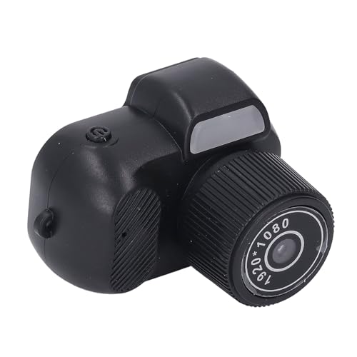 XUMIUZIY Fotocamera Portachiavi, Mini Fotocamera DV Thumb con Display 1080P 2MP 0,96 Pollici Angolo Obiettivo 160° Mini Thumbcam DVR Videocamera, Durata Batteria 100 (Con piccola scheda