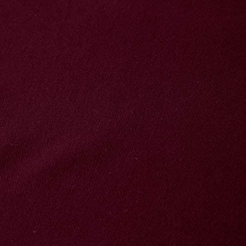 Feishibang Dark Red Wool Billiard Cloth - Pool Table For 6,7,8 Or 9 Foot (For Uk6 Table) #TOP10