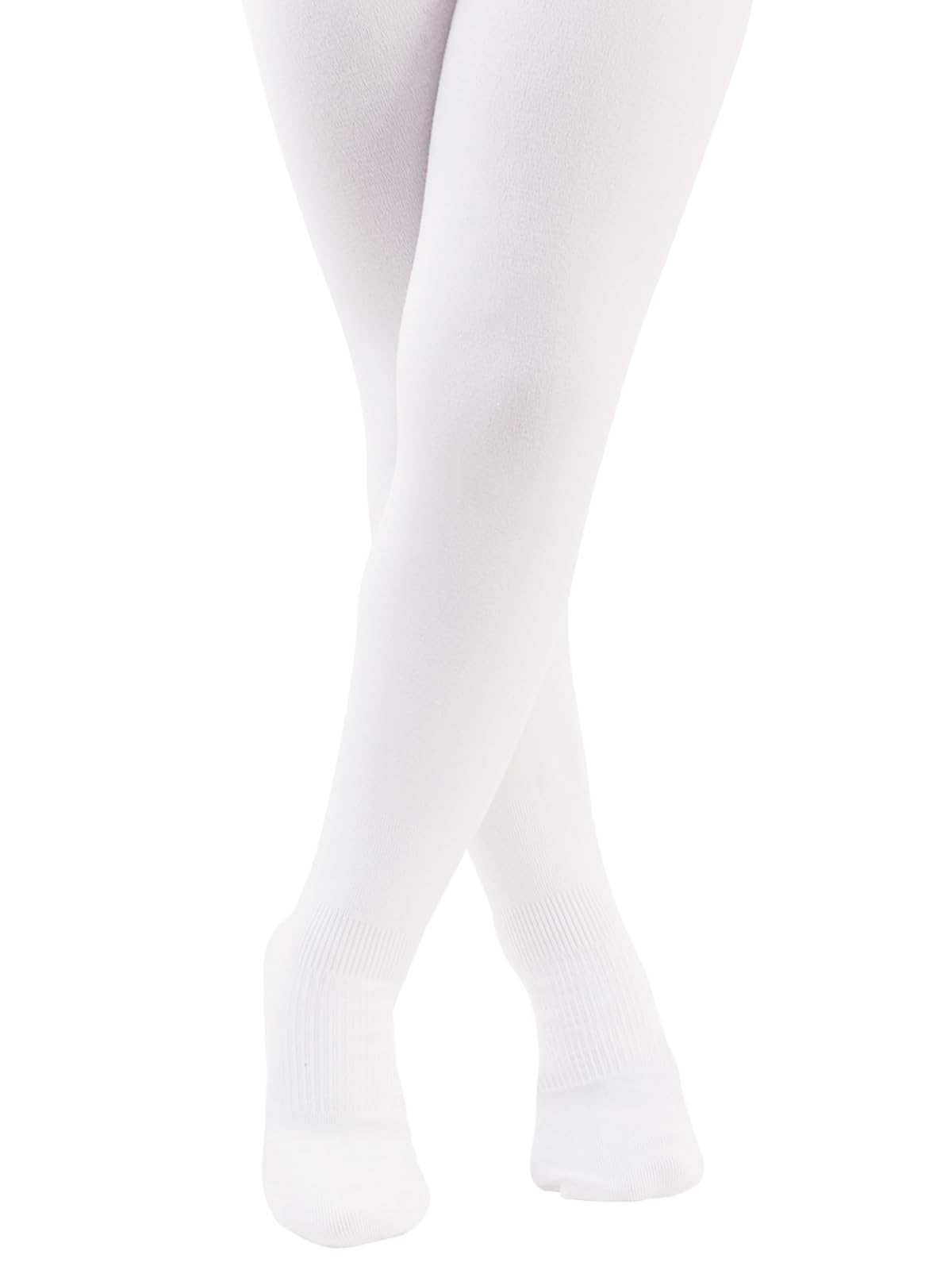 boruizhen Girls Ballet Tights Thickened Dance Tights Footed Non-slip Tights for Toddler Kids Warm Stockings