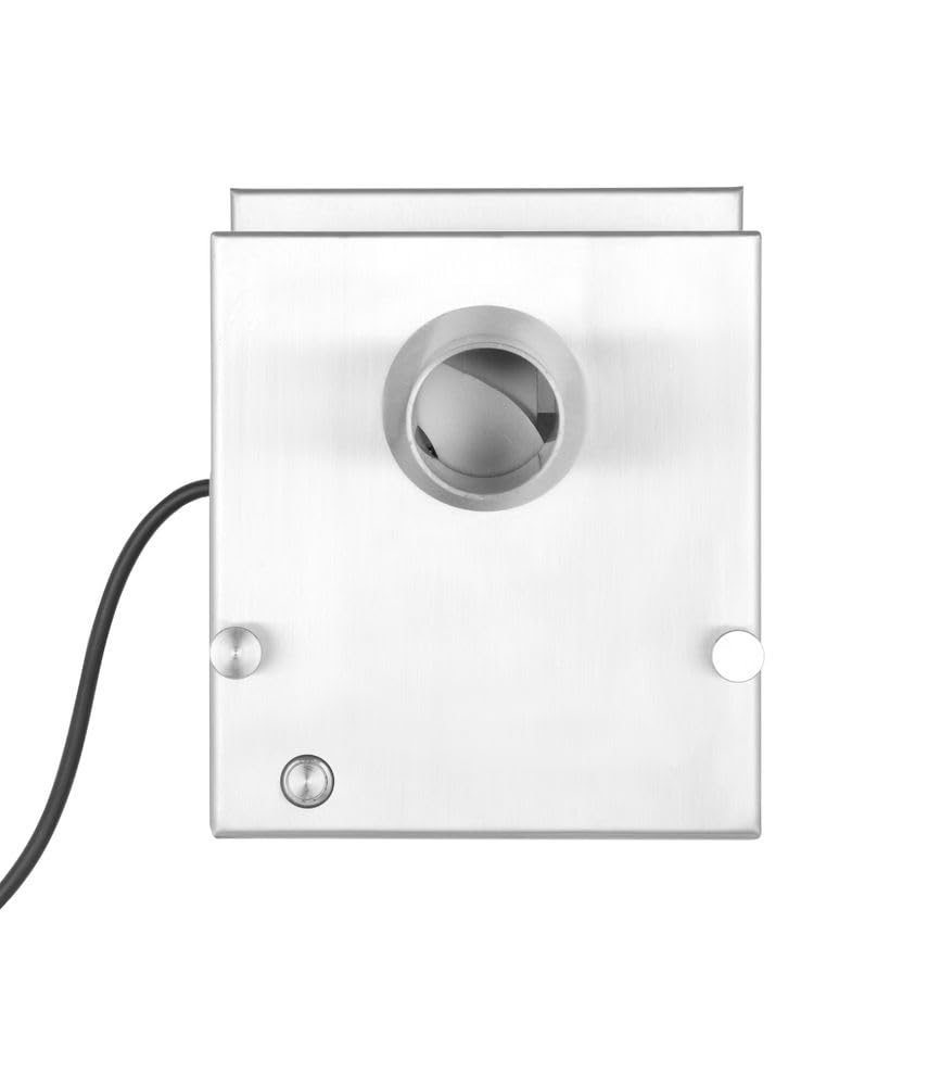 HENDI Wurstschneider, Elektrisch, Curry Wurst Schneider, Maximaler Durschmesser von 48mm, 230V, 135W, 230x185x(H)325mm, Silber
