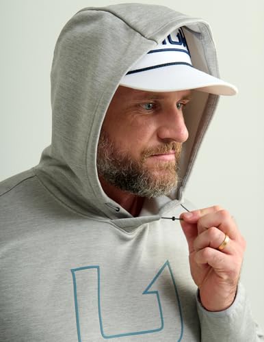 HUK Men's Coldfront+ Graphic, Performance Fishing Hoodie3