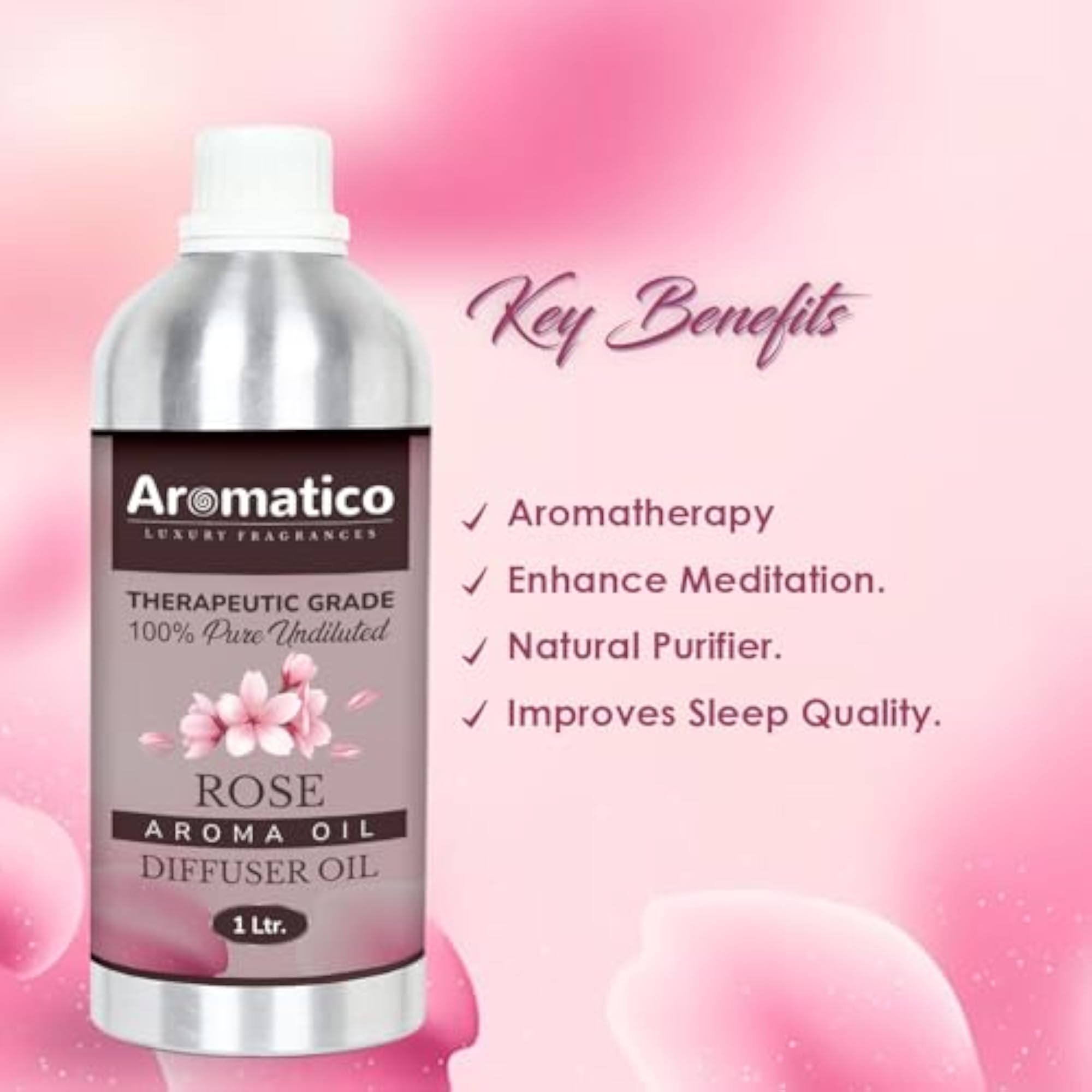Aromatic Diffuser, Strong Long-Lasting Aroma, 1Ltr