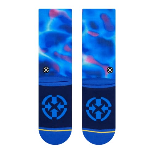 MERGE4 Daniel Jean-Baptiste Blue Water Color Crew Socks3