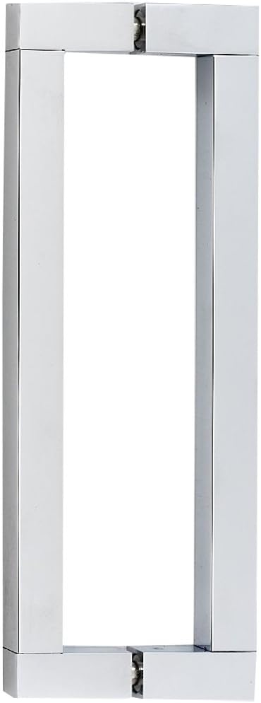 G420-8-PC Back-To-Back Block Modern Pull, Polished Chrome