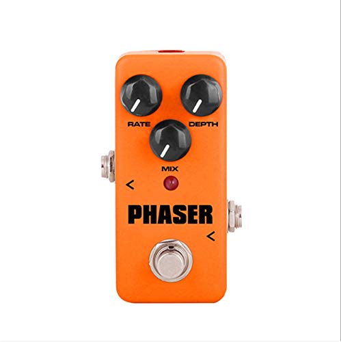 JUNMIN Guitare électrique Mini Ajuster l’effet de la pédale de la Vitesse de Phase de Phase - Les Beatles, Paul McCartney, John Lennon, RIngo Starr, George Harrison JUNMIN Guitare électrique Mini Ajuster l'effet de la pédale de la Vitesse de Phase de Phase