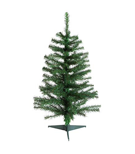 FEERIC LIGHTS & CHRISTMAS Árbol de Navidad Elégant 100 cm Verde