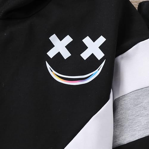 Image of Size 5-13 Years Boys Summer /Spring Outfits Set Short Sleeve T-Shirt & Pants Kids Boys Fall Fashion Clothes Sets