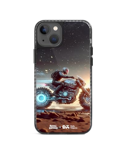 Image of DailyObjects Electric Blaze Stride 2.0 Magnetic Case Cover Compatible with iPhone 15 | Wireless Charging Slim Back Cover | 2 Layer Edge Protection & Shockproof