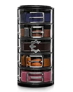 ELYPRO Gürtel-Organizer Acryl Schmuckaufbewahrung