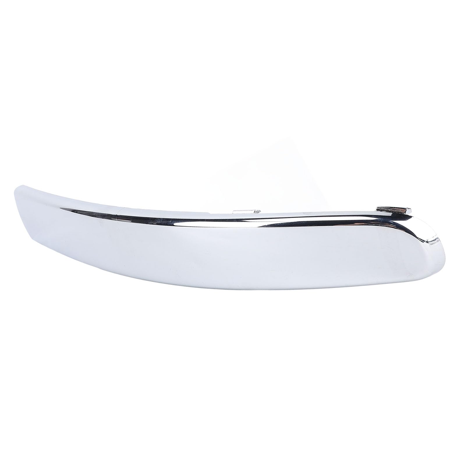 Rivestimento del paraurti anteriore cromato aspetto elegante rivestimento della copertura del paraurti anteriore a prova di sbiadimento per 500 2007 2008 2009 2010 2011 201 (Lato conducente