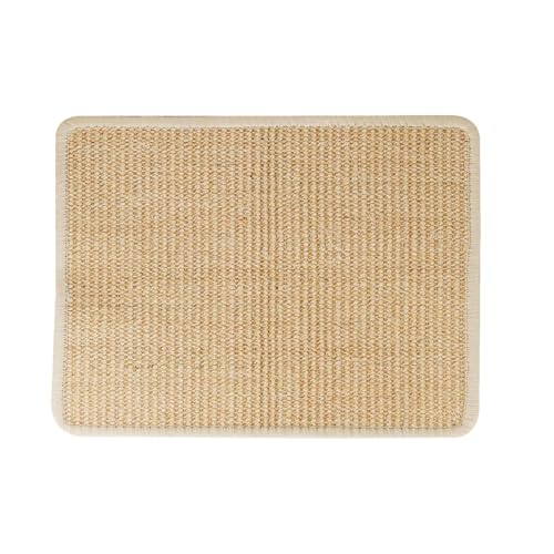 Conejos Scratch Almohadilla-40x30x0.6cm Alfombra De Sisal Alfombras De Conejo Sisals-natural Siss That A Animales Pequeños | Accesorios De Kotielzeugen & Cage Como Una Estera Protectora Para Chinchill