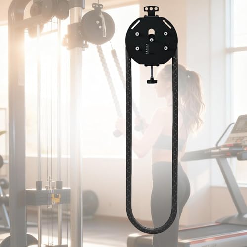 Polea de cable portátil y cuerda infinita para entrenamiento central de brazos