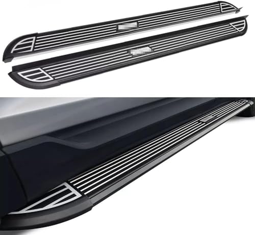 Estribos laterales para Jeep Compass 2017-2025 aluminio 2 pzas miniatura 1