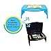 Lap Desk for Kids - Folding Lap Desk with Storage 17x11 - Pink - Durable Lightweight Portable Laptop Computer Children's Drawing Desks for Homework or Reading. No Assembly Required.