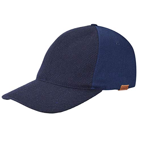 Kangol Textured Wool Baseball Gorra de béisbol, Azul (Navy NV411), Large Unisex Adulto