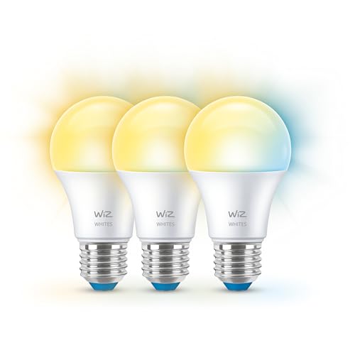 WiZ Smart Bulb, E27, 60W, Shades of White, Smart LED Connected WiFi Works with Alexa, Google Assistant & HomeKit - Image 2