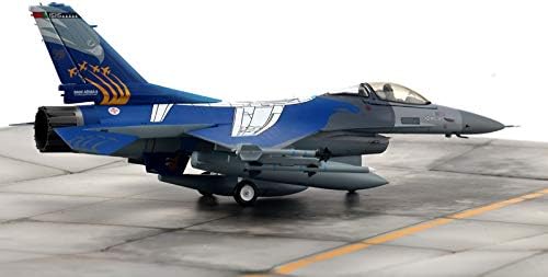 Miniatura 4 de F-16A F16 Fighting Falcon Fuerza Aérea Portuguesa 50 Aniversario Pintura 1/72 Diecast Modelo Avión