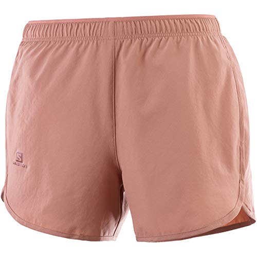 Salomon Women's Standard Cargo Shorts, Brick DUST, M