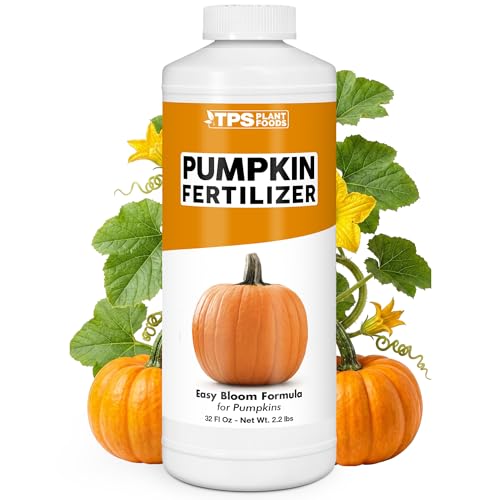 Pumpkin Fertilizer – Liquid Plant Food for Bigger Pumpkins, Vigorous Vines & Larger Harvests, 32...