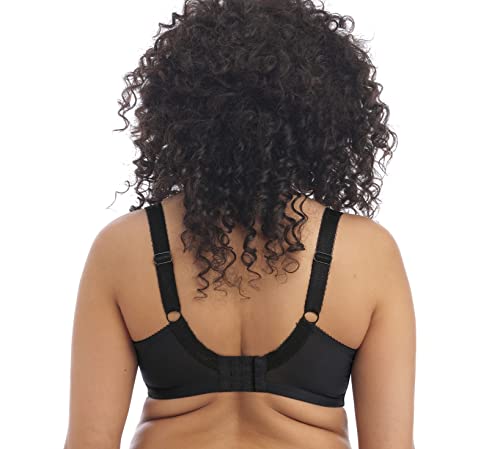 Elomi Women's Morgan Banded Comfort & Support. Three-Section Cup, Side Frame, Stretch Lace. Solid Color Dd+ Bras2