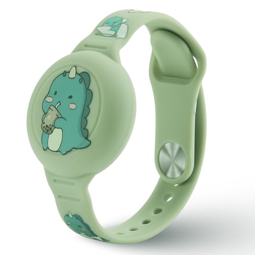 LAIVIYA Correa Impermeable para Airtag, Pulsera Localizador Niños, Funda...