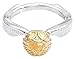 The Carat Shop Harry Potter Golden Snitch L Silver Gold Metal Ring Gift Boxed, SSR0004-L