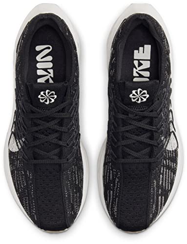 Nike Womens Pegasus Turbo Next Nature, Black/Sail-Off Noir Sesame, 8 M US