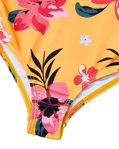 Image of Century Star Girls Bathing Suit One Piece Swimsuit for Kids Cute Bow Striped Swimwear for 4-13 Years
