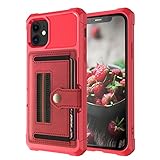 Kartenfächer & Brieftasche: Lederhülle Kompatibel mit iPhone 12 Pro Handyhülle Enthält brieftaschenähnliche Funktionen in der Innentasche.Steckplätze für Karten und Platz für Bargeld / Quittungen. Eine Brieftasche Schutzhülle für iphone 12 Pro Handytasche.