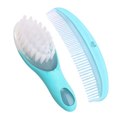 SUPVOX baby hair brush and comb set Scalp Grooming Massager for Newborns Infants
