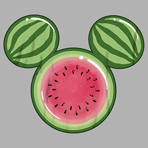 Disney Characters Watermelon Ears Boy's Heather Crew Tee2