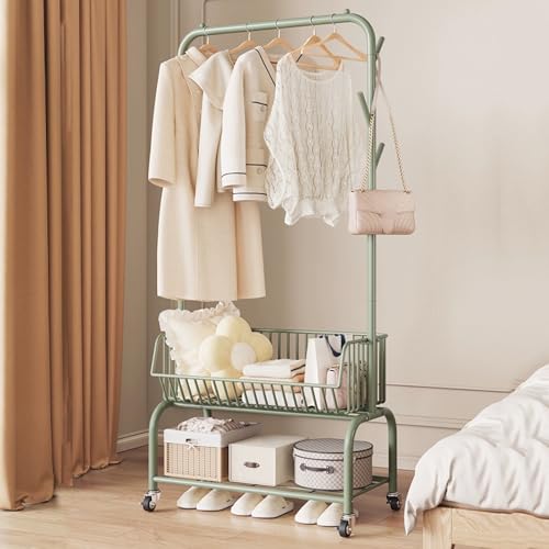 Porte-manteau autoportant en métal pour chambre et entrée moderne