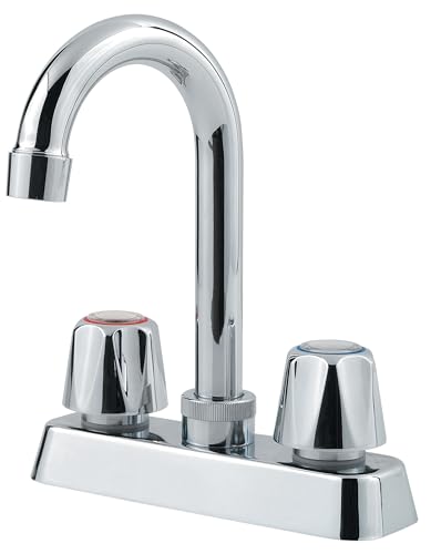 Price Pfister Pfirst Series 2-Handle Chrome Bar and Prep Faucet, G1714000