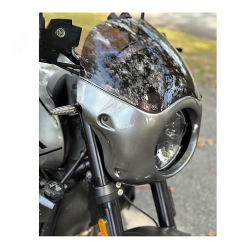 Carénage de phare moto Trident 660 modification couvercle rétro droite - 2