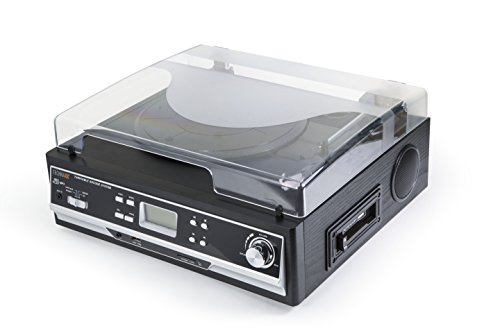 Technaxx Bluetooth Numériseur de tourne-disque & cassettes TX-22+, noir - Les Beatles, Paul McCartney, John Lennon, RIngo Starr, George Harrison Technaxx Bluetooth Numériseur de tourne-disque & cassettes TX-22+, noir – Image 3