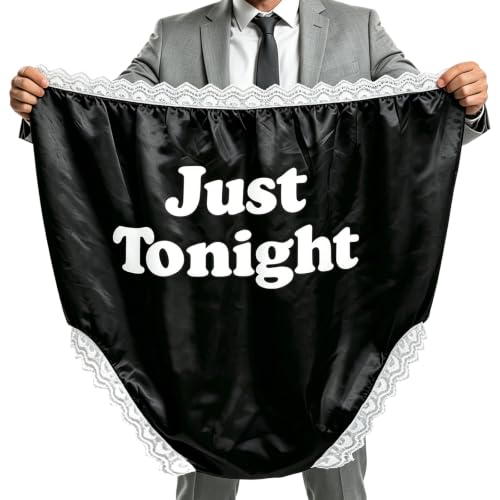Image of Hosrnovo Bachelorette Gifts for Bride and Groom,28Inches Big Granny Panties Funny Prank Underwear for Mr and Mrs