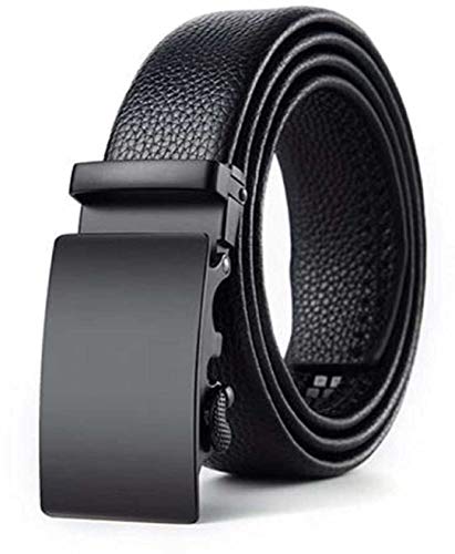Image of WINSOME DEAL Men's Artificial Leather Belt | Stylish Pin Buckle | Perfect for Formal, Casual & Office Wear | Ideal Gift Accessory for Men