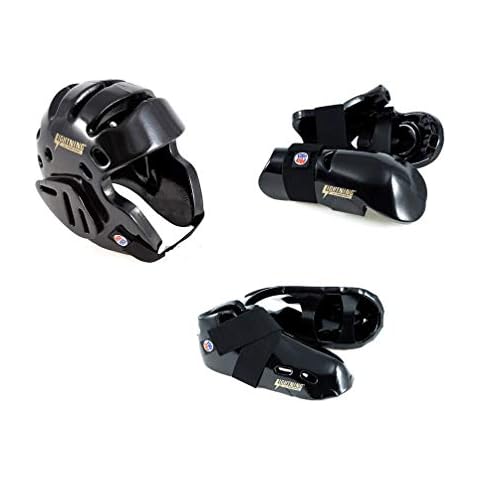 ARTOLF Lightning Black Karate Sparring Gear Package Deal - Child Small Cover
