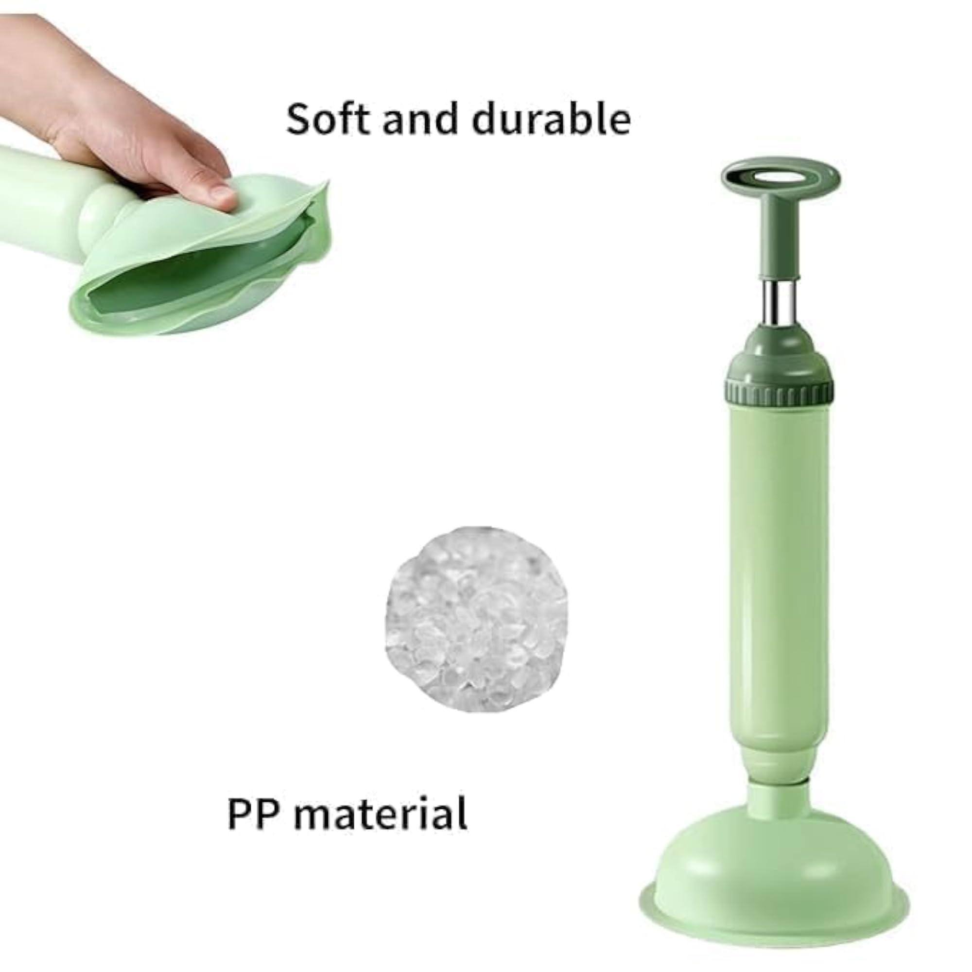 High Pressure Toilet Plunger, Drain Blaster Clog Remover