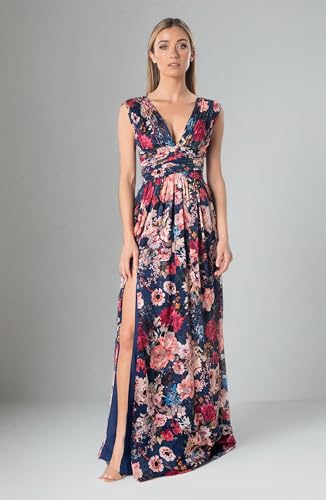 Image of Dress The Population Womens Jaclyn Fit and Flare Maxi DressSpecial Occasion Dress