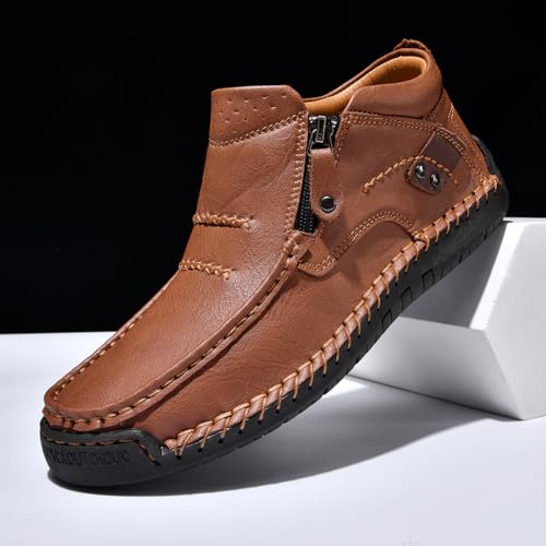 Image of Coramtty Mens Classic Loafers Moccasins Walking Outdoor Walking Shoes