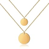 ✅ 𝗦𝗖𝗛𝗟𝗜𝗖𝗛𝗧𝗘 𝗧𝗥𝗘𝗡𝗗𝗞𝗘𝗧𝗧𝗘: Diese Multi-Layer Coinhalskette ist ein klassisches und zurückhaltendes Schmuckstück, das sich vielseitig mit anderen Accessoires von GOOD.designs kombinieren lässt.