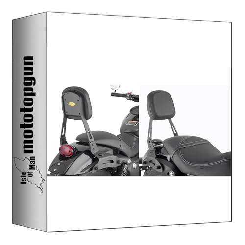Dosseret passager Givi TS9106B résout le manque d'appui arrière sur Keeway V302C