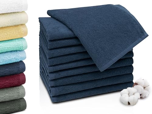 Serviettes pour invités absorbantes ZOLLNER 30x50 cm en coton