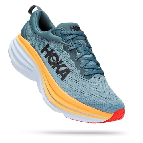 Image of HOKA Bondi 8 Men's Performance Road Running Shoes Sneakers