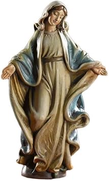 Avalon Gallery Bellavista Mini Saints Statues - Small Gift Boxed Catholic Figurine, 4-Inch, Our Lady of Grace Statue