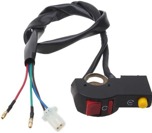 MC^MP Kill Switch with Start Button for 50cc 70cc 90cc 110cc 125cc 150cc 200cc 250cc ATV Dirt Bike Go Kart Pit Bike 4 Wheeler Quad Bikes