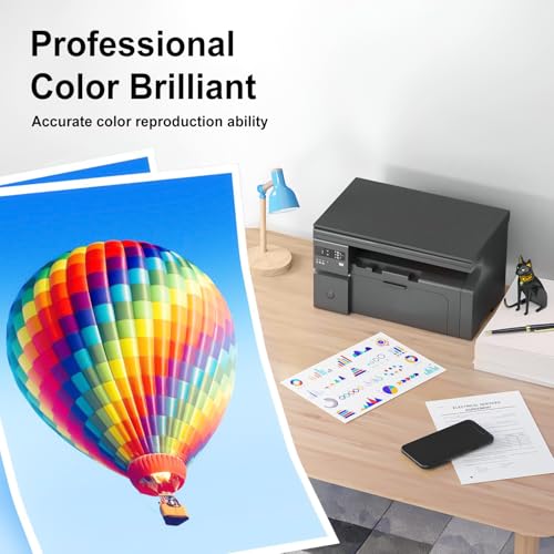 Image of LC401XL LC401 High Yield MFC-J1010DW Ink Cartridges Replacement LC401XL LC401 XL Ink 4 Pack Compatible for Brother MFC-J1010DW MFC-J1012DW MFC-J1170DW Upto 500 Pages Black Cyan Magenta Yellow