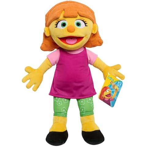 Just Play Sesame Street Big Hugs Julia Doll Cover