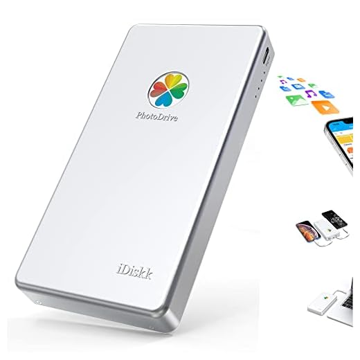iDiskk MFI Certified 4TB iPad iPhone External Hard Drive Android Photo Storage Stick Drive for iPhone 14/13/12/12 Pro Max/12 pro/11 pro/X/XR,MacBook PC